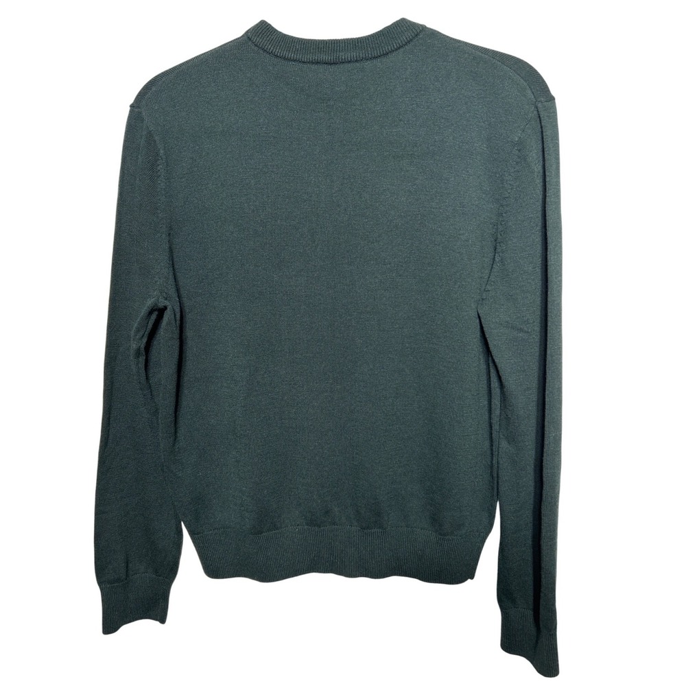 FRENCH CONNECTION Cash Blend Logo Jumper Forrest Green Le Weekend Size Small NWT - Picture 6 of 10
